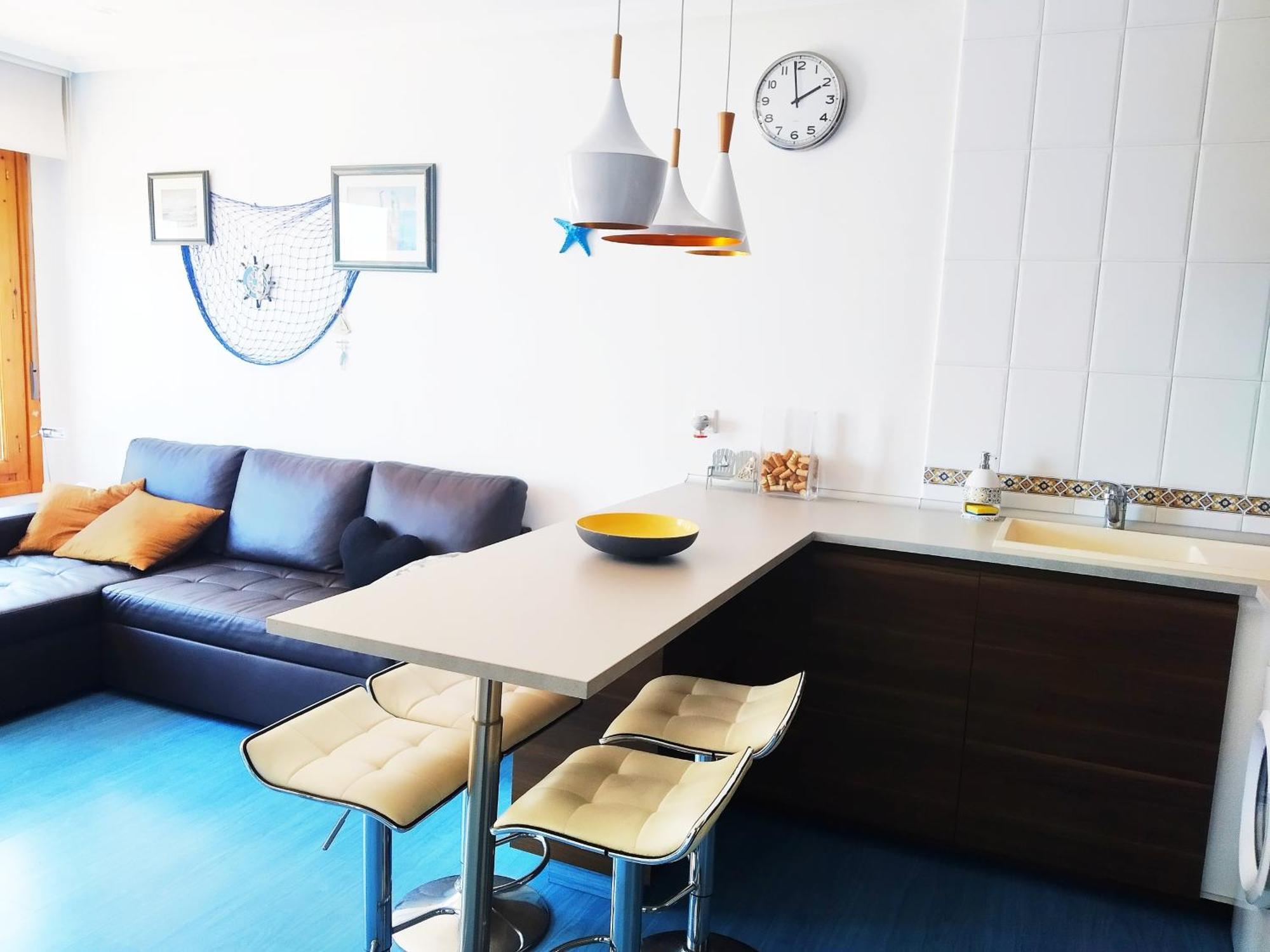 Apartamento El Rincon Del Cucu, Con Terraza Luanco Exterior foto
