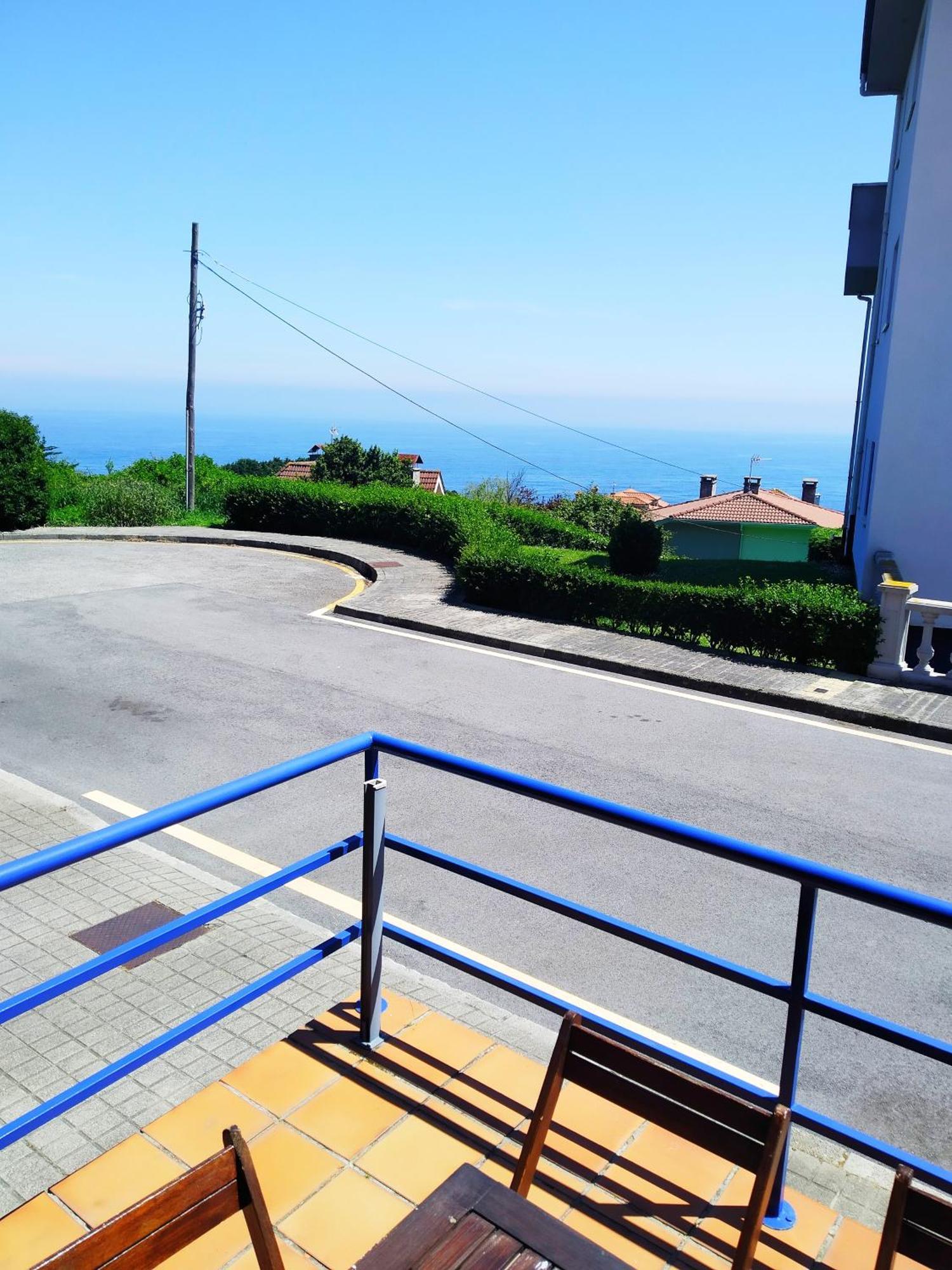 Apartamento El Rincon Del Cucu, Con Terraza Luanco Exterior foto
